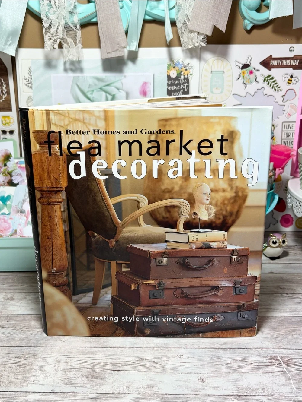 Flea Market Decorating Better Homes And Gardens Large Hardcover Book Vtg 2000